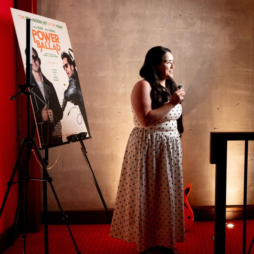 Shirleigh at the Power Ballad Screening
